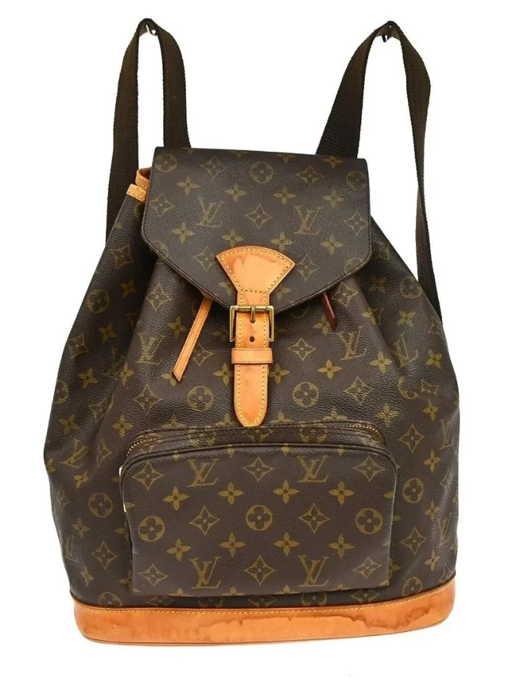 Best07 LOUIS VUITTON MONTSOURIS GM BACKPACK MONOGRAM M51135 BA0917 NQ11058